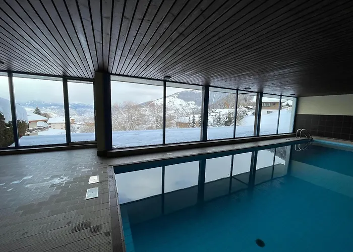 Apartman 2,5 Pieces A Haute-nendaz, Grande Terrasse, Piscine, Sauna, Tennis Nendaz