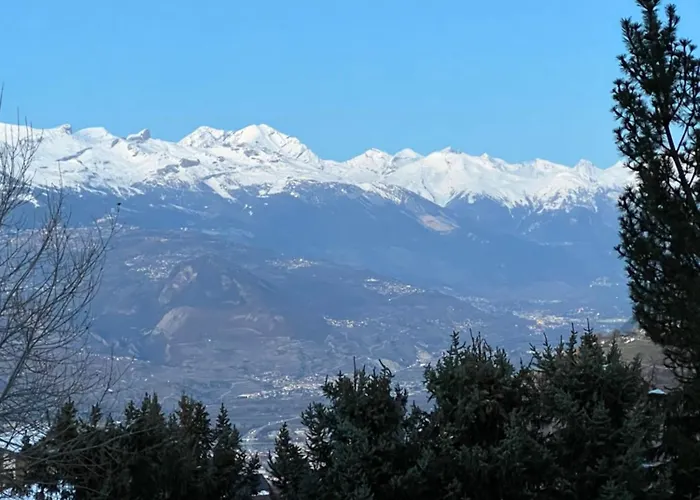 2,5 Pieces A Haute-nendaz, Grande Terrasse, Piscine, Sauna, Tennis Apartman