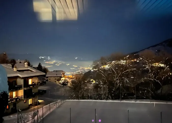 2,5 Pieces A Haute-nendaz, Grande Terrasse, Piscine, Sauna, Tennis