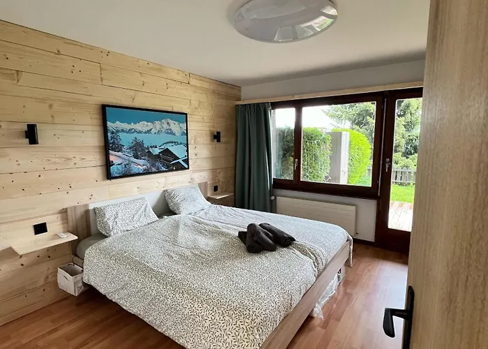 2,5 Pieces A Haute-nendaz, Grande Terrasse, Piscine, Sauna, Tennis Apartment *