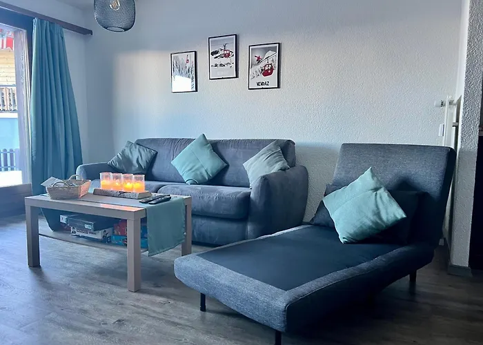 2,5 Pieces A Haute-nendaz, Grande Terrasse, Piscine, Sauna, Tennis Apartment Nendaz