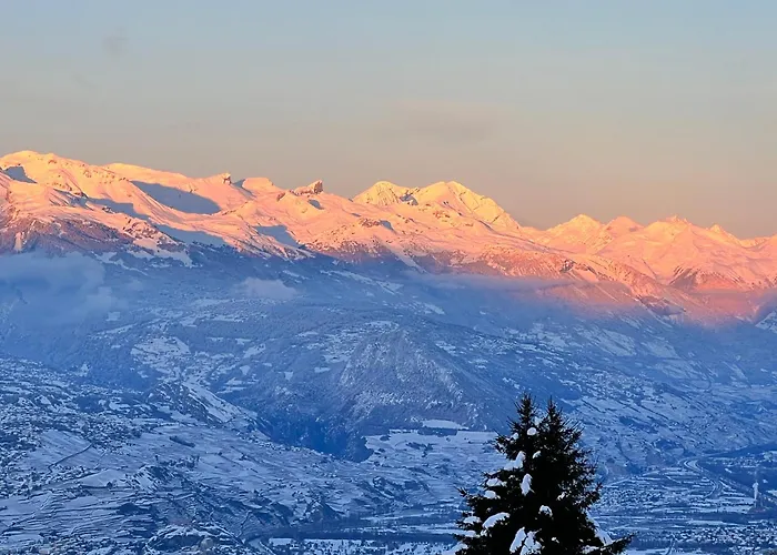 Appartement 2,5 Pieces A Haute-nendaz, Grande Terrasse, Piscine, Sauna, Tennis