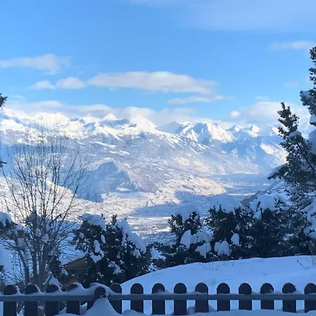 Apartment 2,5 Pieces A Haute-nendaz, Grande Terrasse, Piscine, Sauna, Tennis