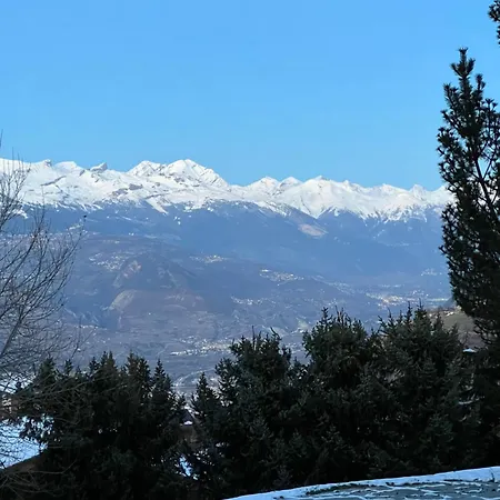2,5 Pieces A Haute-nendaz, Grande Terrasse, Piscine, Sauna, Tennis Apartment